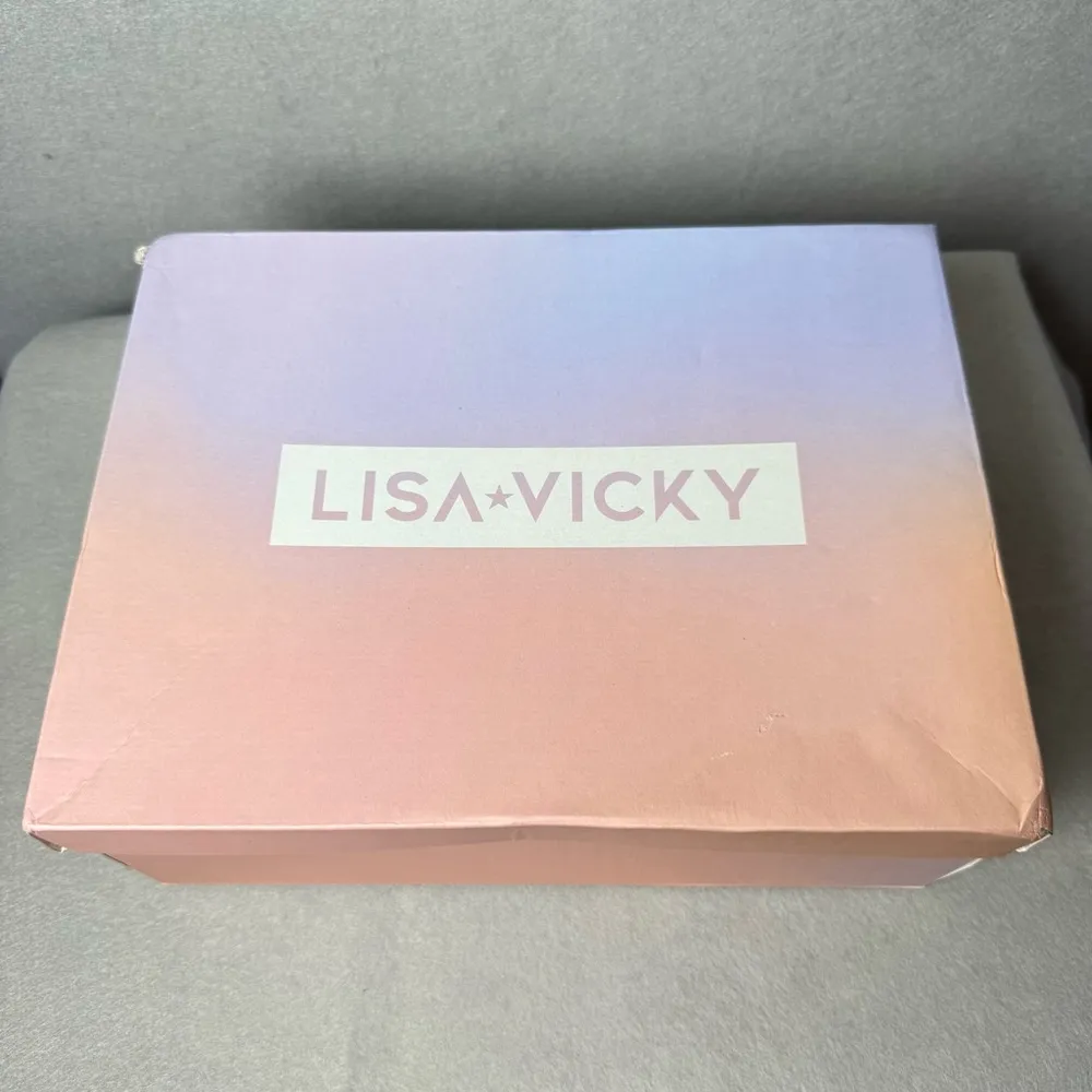 Lisa Vicky Women’s Grace Ankle Strap High Heel Sandal in Black 4” Heel size 8 M - Image 12