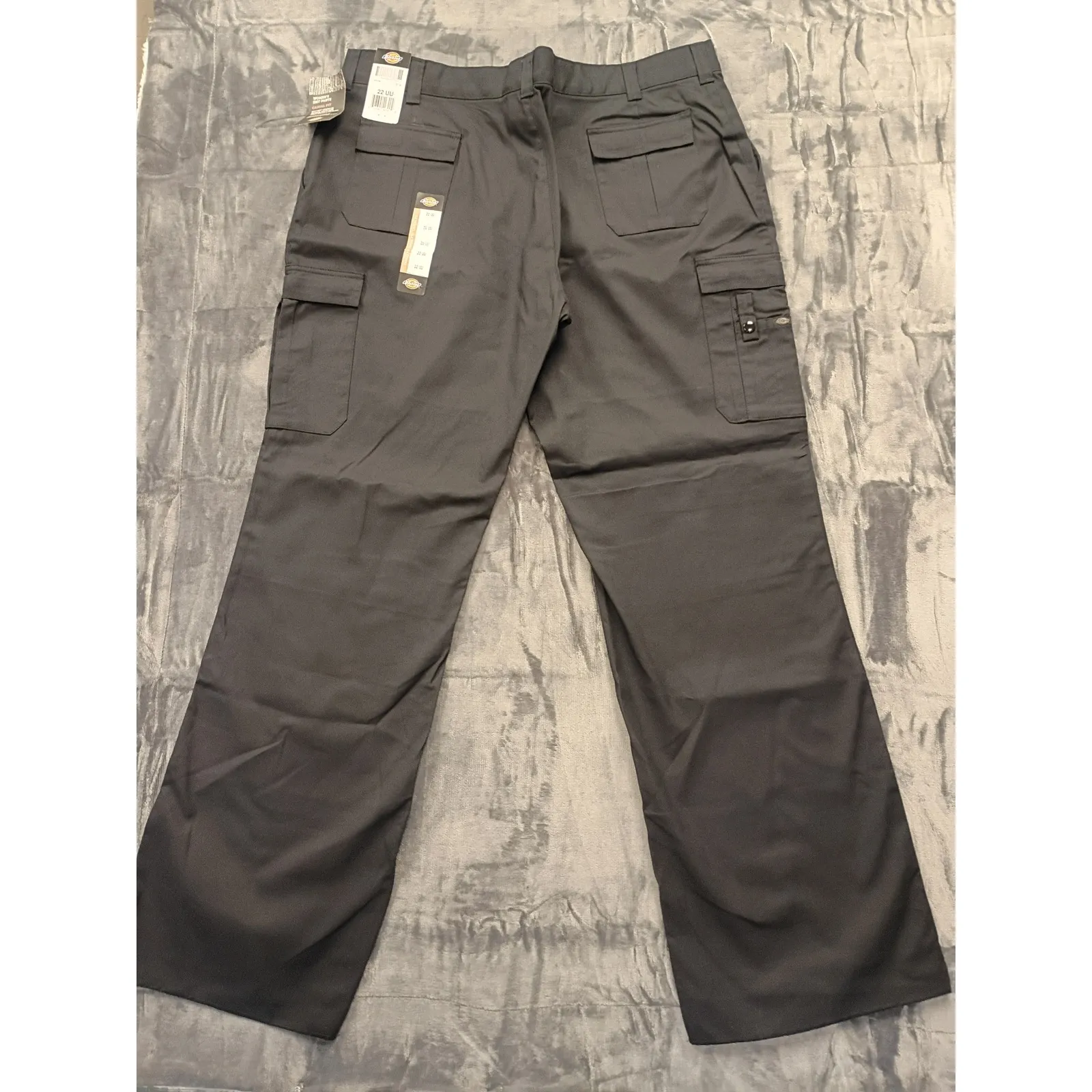 Dickies Womens EMT Pants Casual Fit Straight Leg Cargo Workwear Black Size 22UU - Image 10