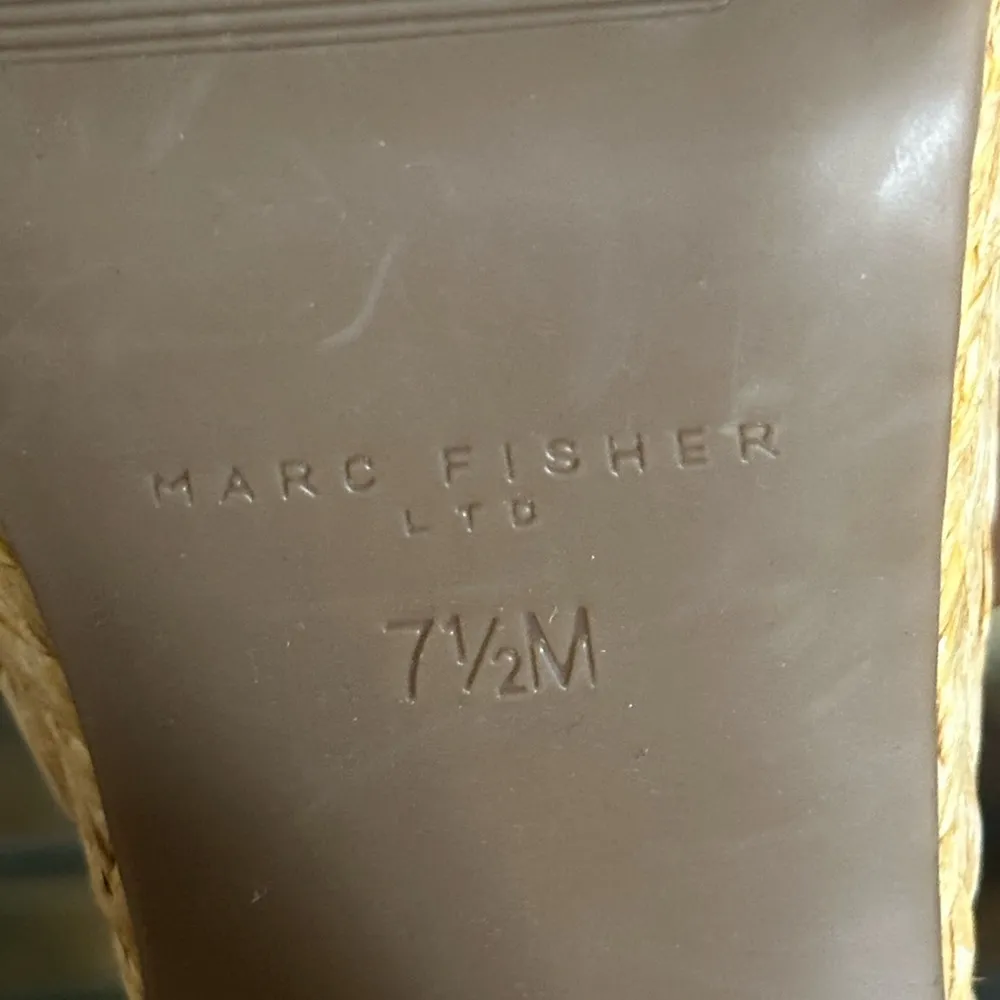 Marc Fisher NEW  Brown Platform Espadrille Sandals - Image 10