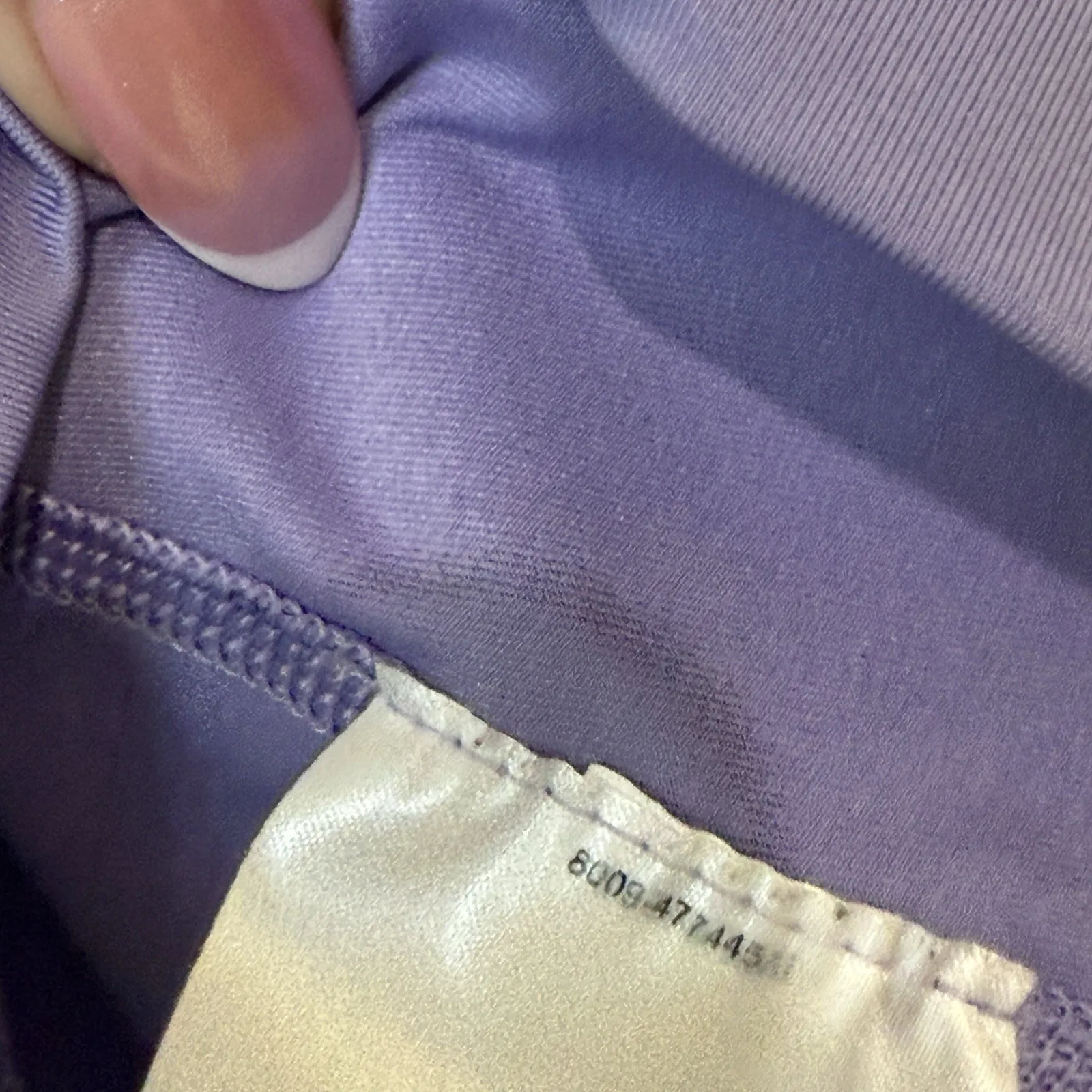 Nike‎ Pro Dri-Fit Short Sleeve Athletic Shirt Womens M Purple Gym - Image 5