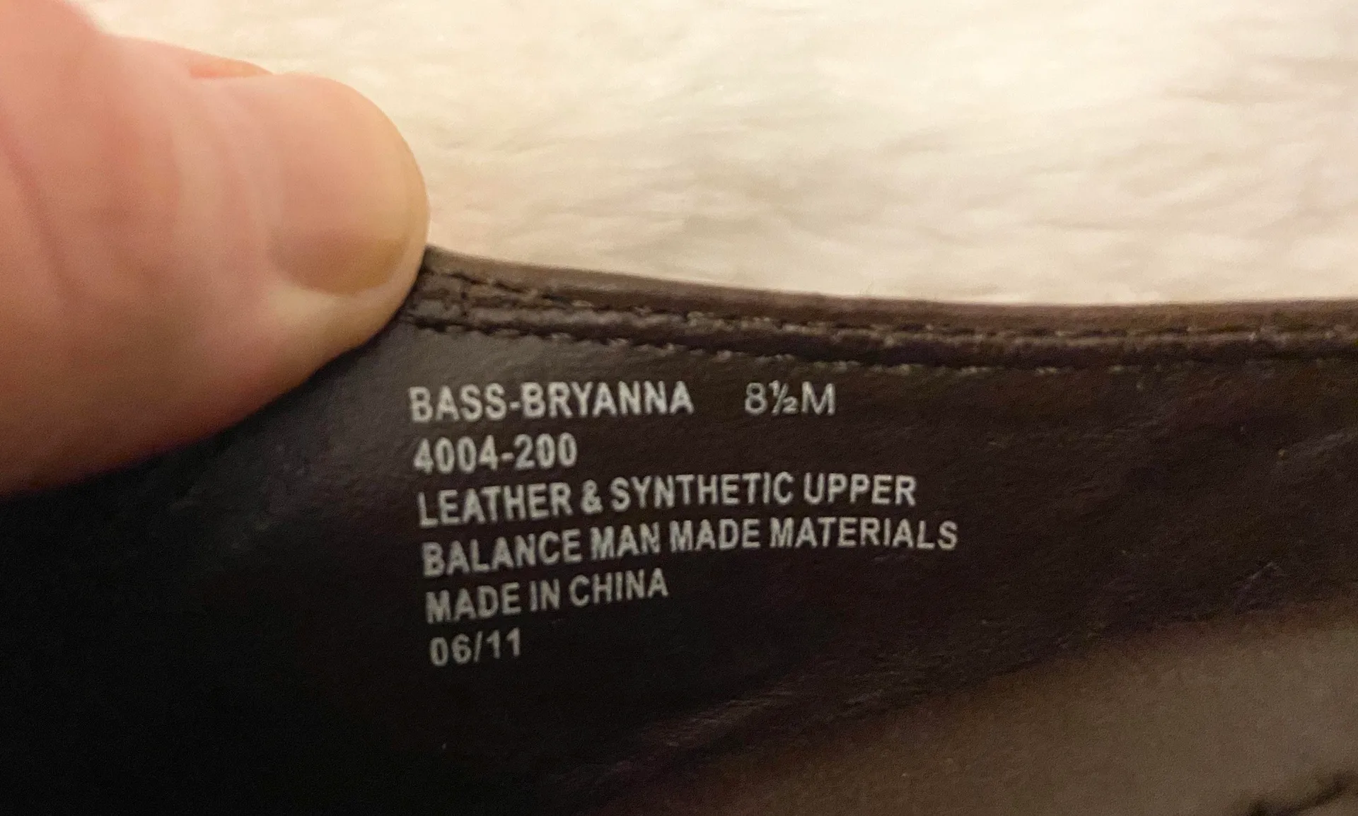 NWOT Bass Bryanna brown leather clogs mules - Image 5