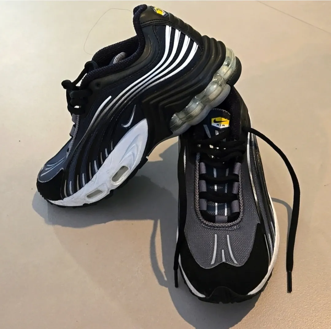 Nike Air Max Plus II 2 Black White Trainers Woman's Shoes Size 3.5Y - Image 3