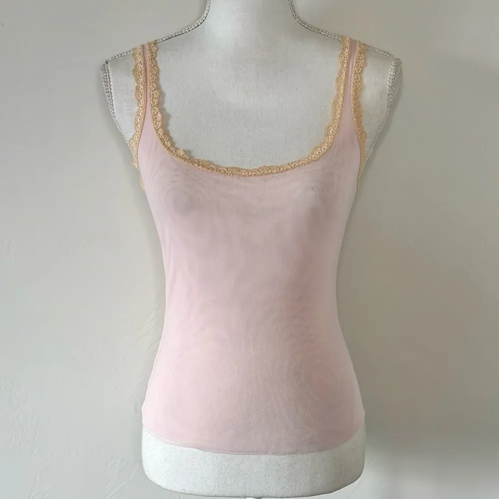Y2K Cosabella Mesh Tank Top - Image 3