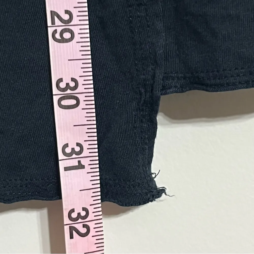 Volcom Long Sleeve Cowl Neck Black Midi Dress One Pocket Cinched Artsy Skater XS - Image 7