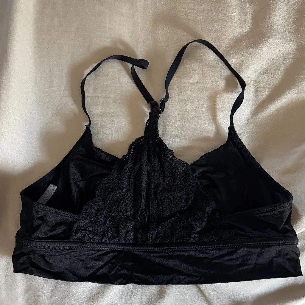 Aerie Midnight Black Lace Bralette / J15 - Image 2