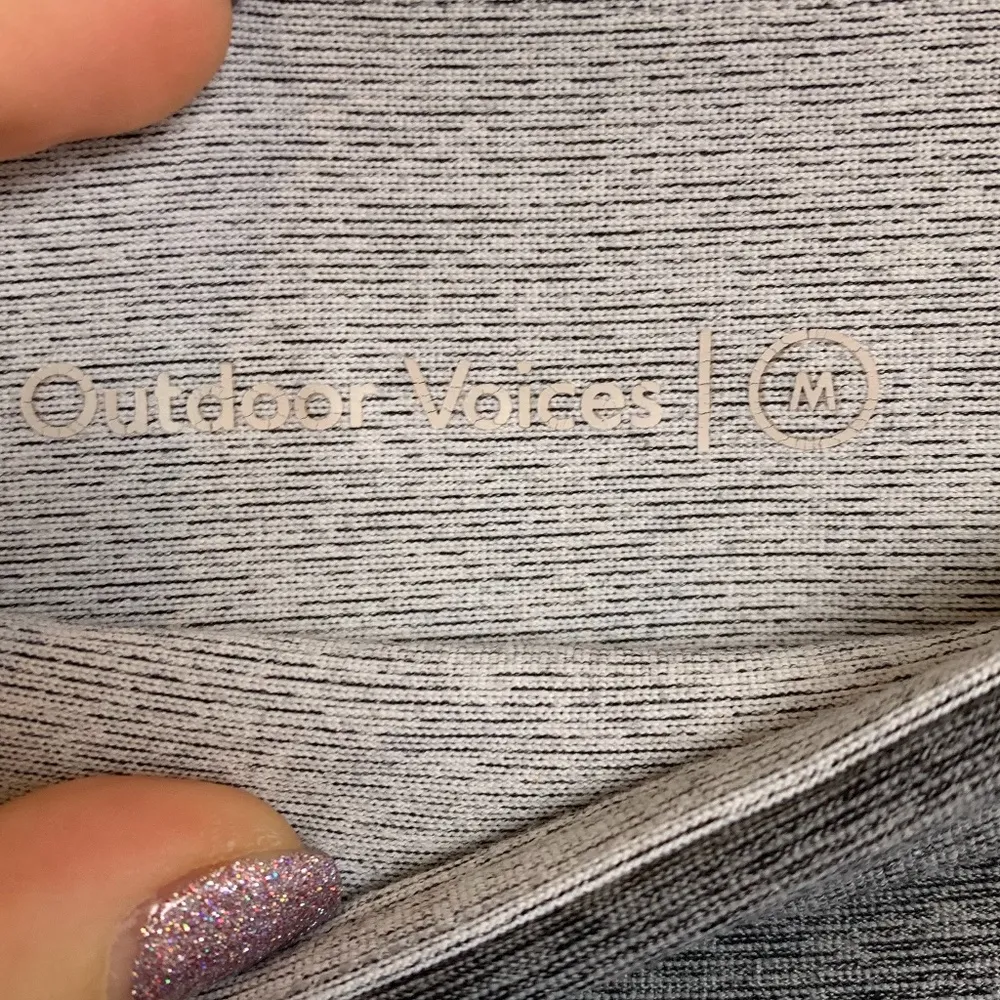 Outdoor Voices Graphite, Ash, & Dove Springs 7/8 Legging - Image 5