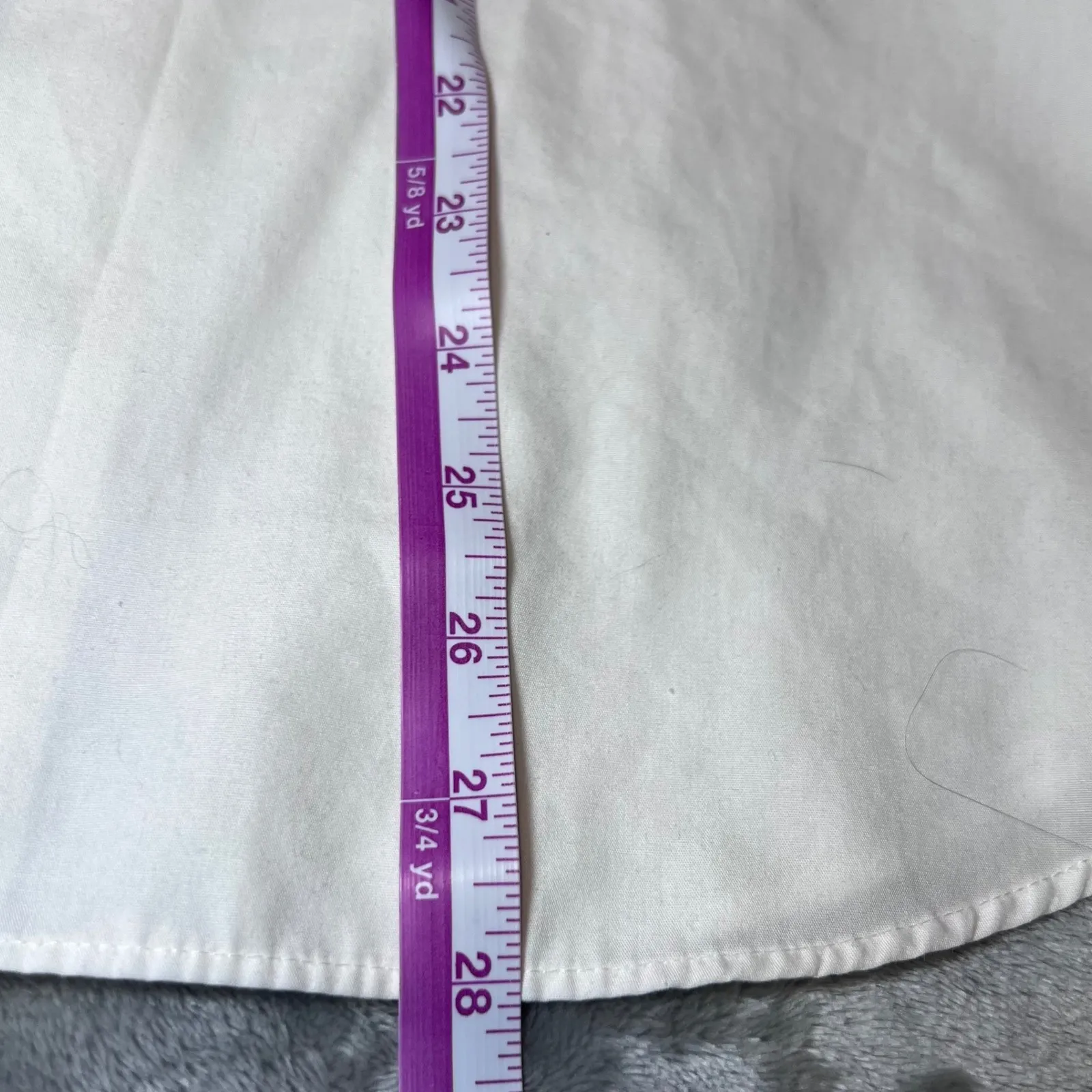 Pendleton Knockabouts Blouse Womens 12 White Argyle Collar Shirt Button Down - Image 14