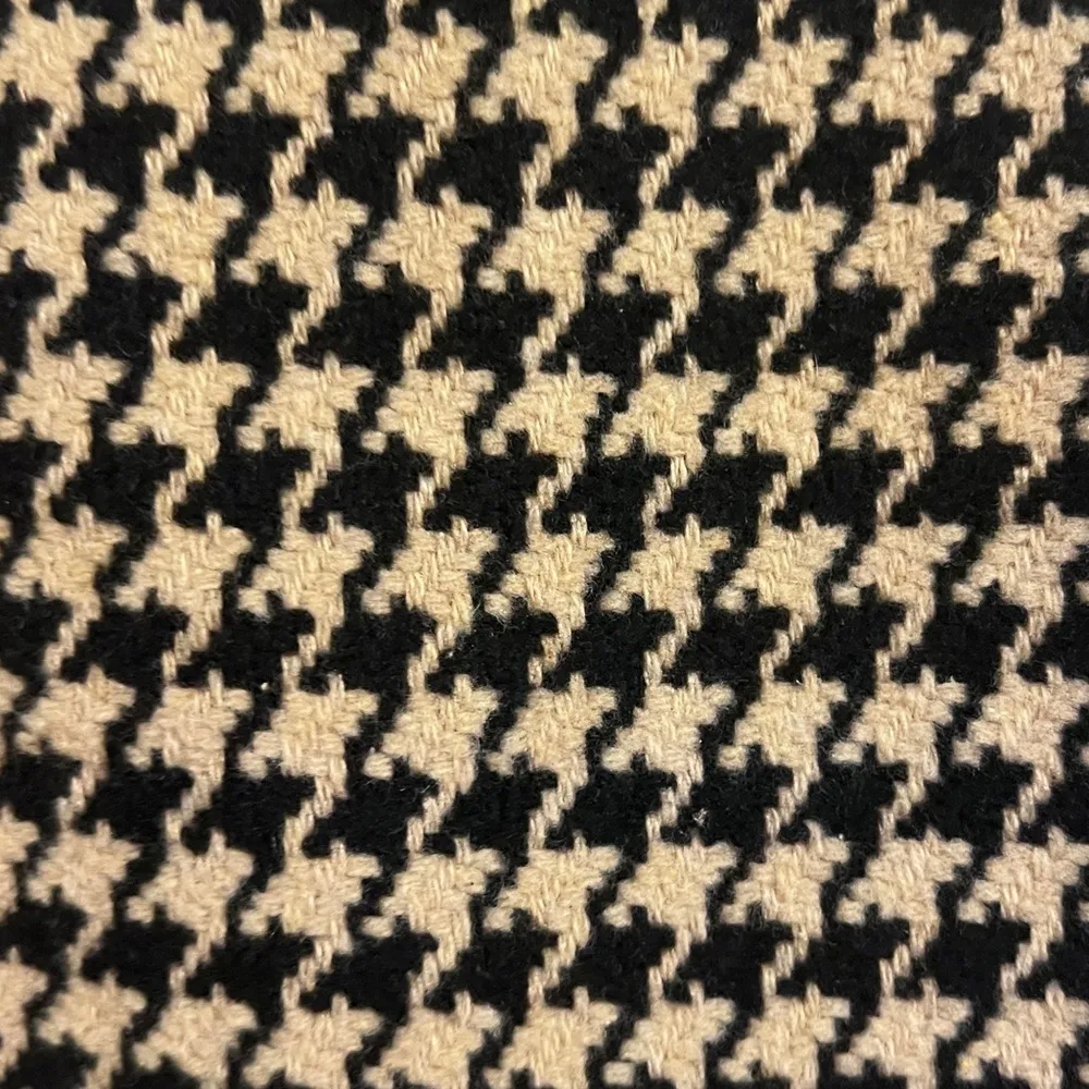 FINAL PRICE Moodie Houndstooth Mini Skirt Tan - Image 3