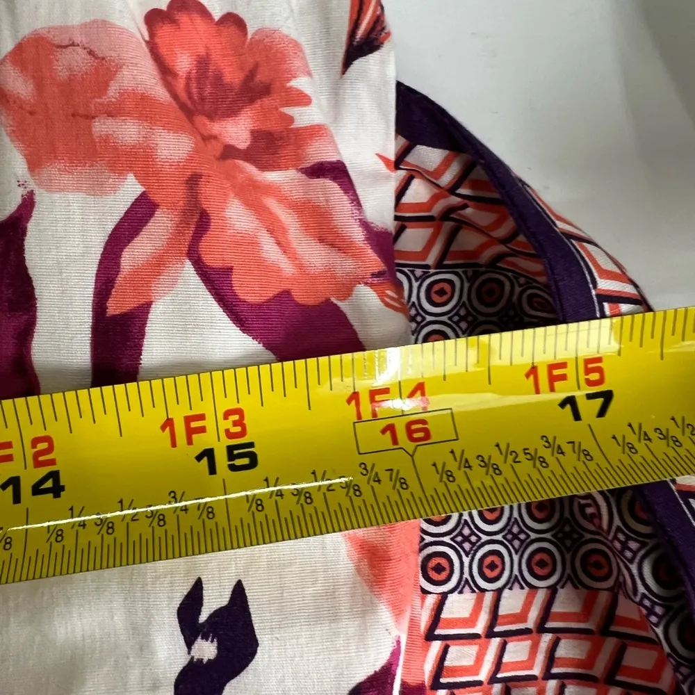 Cremieux floral spring summer dress 10 tie waist wedding cruise vacation - Image 11