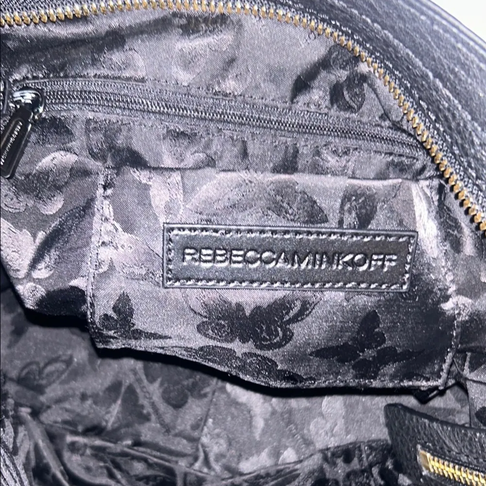 Rebecca Minkoff Black Pebbled Leather Tote - Image 10