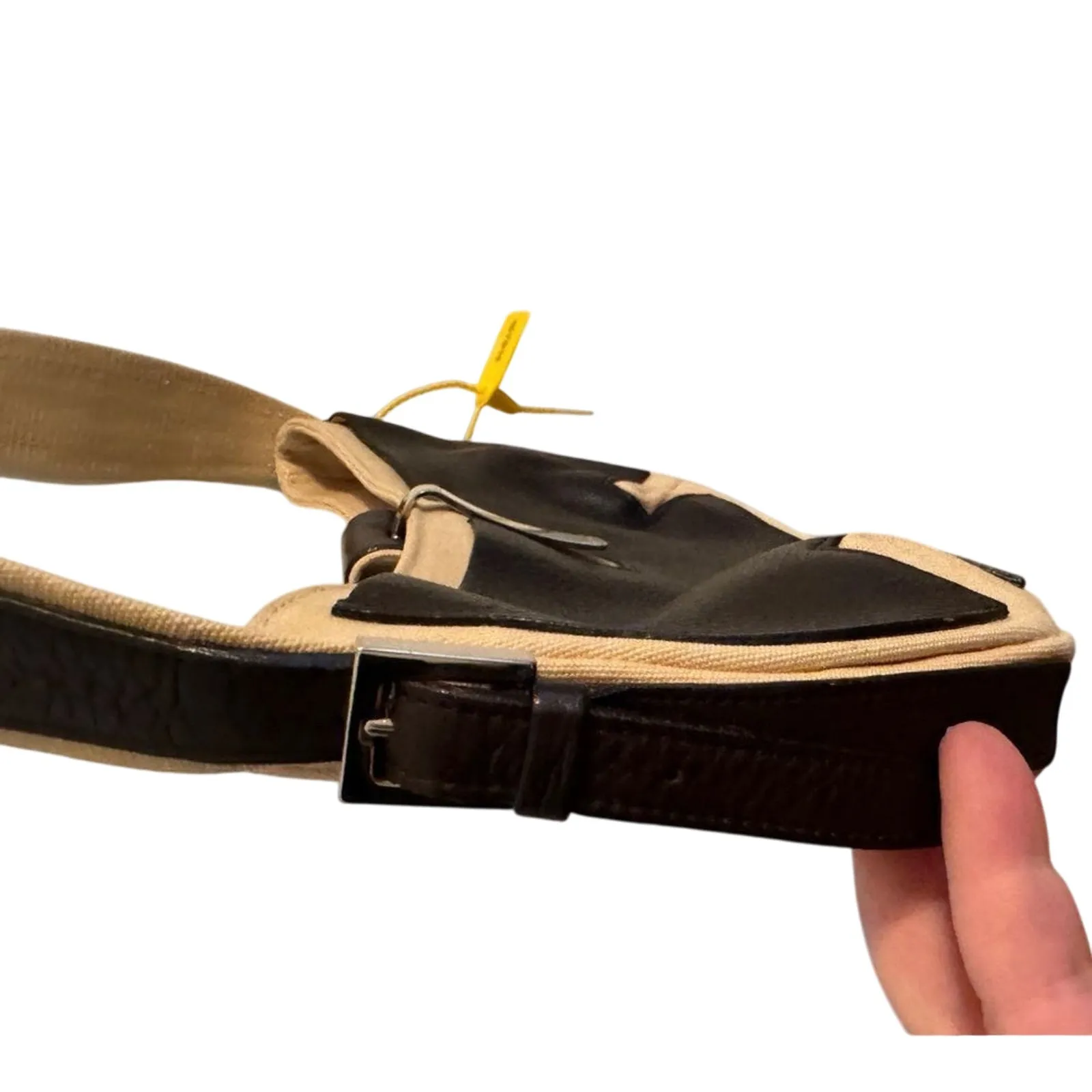 BALLY Leather Shoulder Bag Excellent Pre - Image 6