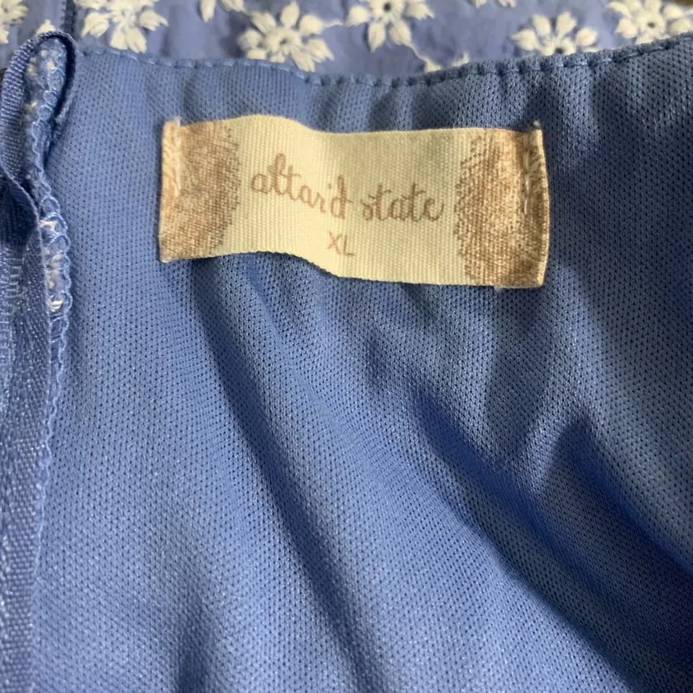 Altar’d State Blue Mini Flowy Dress - Image 5