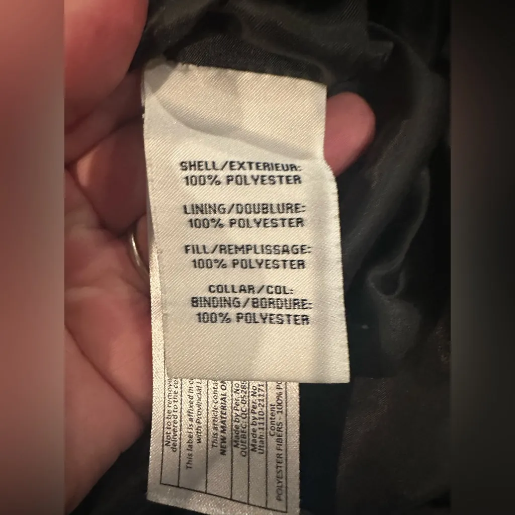 Bagatelle Size XL Quilted Diamond Barn Coat Chore Jacket Black - Image 7