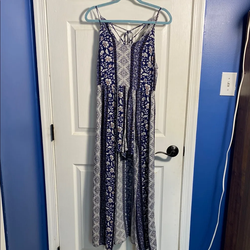 American Eagle  Outfitters Floral Maxi Romper Size 4 - Image 2
