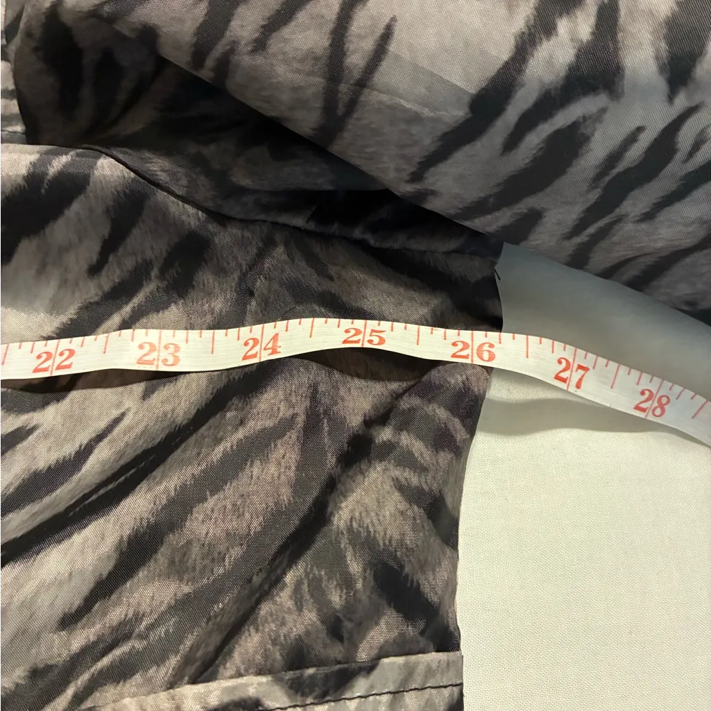 Avenue Zebra Print Coat Black Size 18 - Image 5