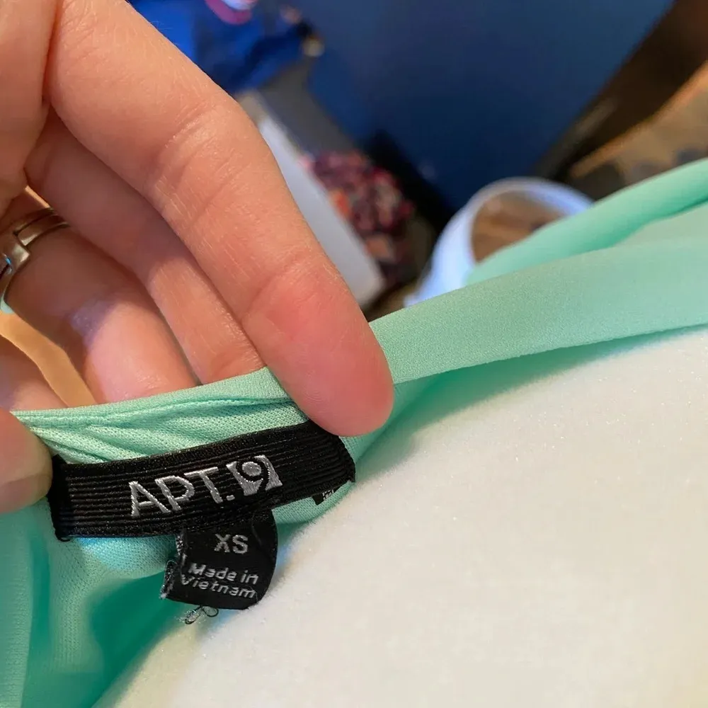 Apt 9‎ mint green sheer dress size XS - Image 6