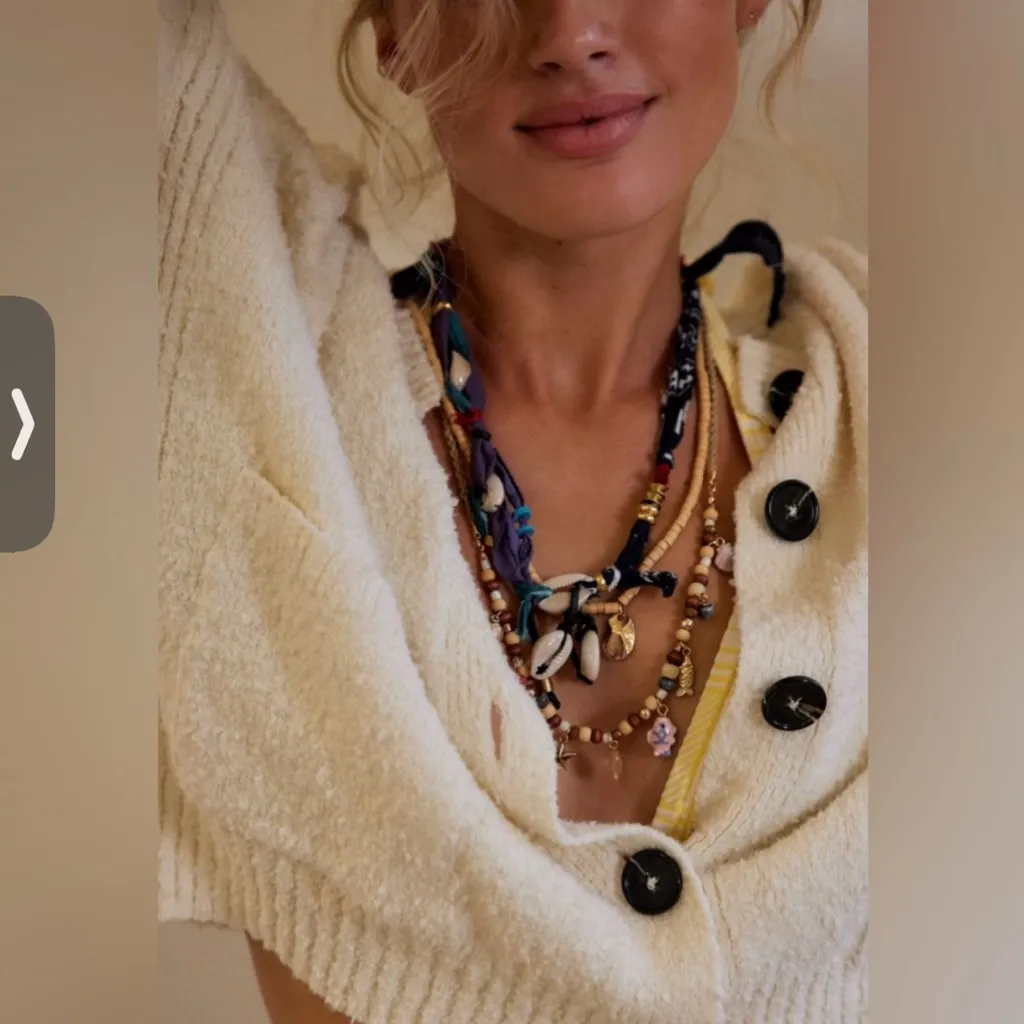 NWT Free People Ariana Ost Alpha Choker Necklace New Jewelry - Image 3