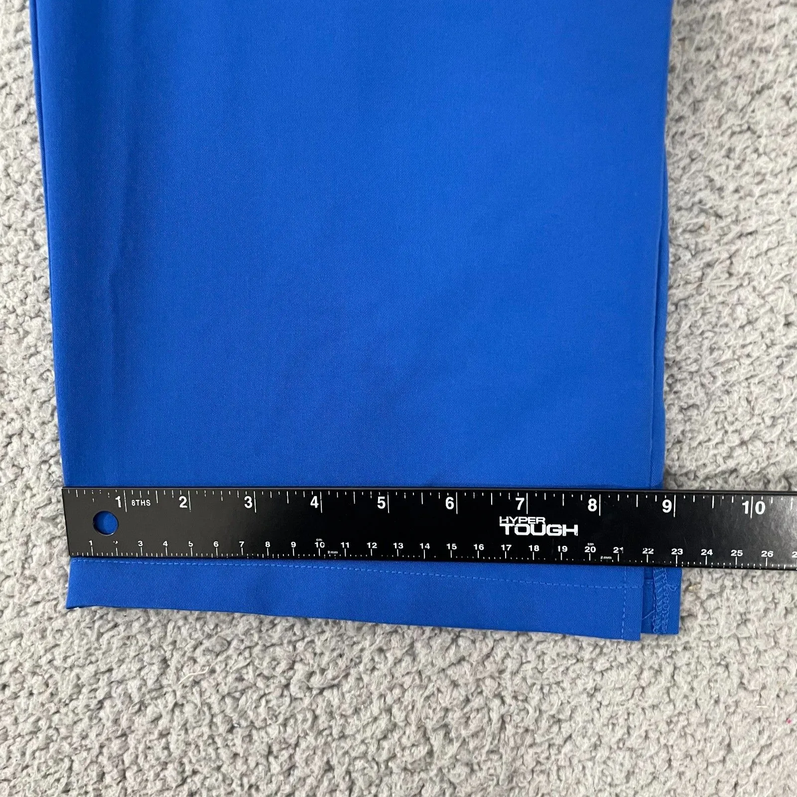 JAANUU Scrub Pants Women XL Blue Healthcare Workwear Pull On Drawstring - Image 10