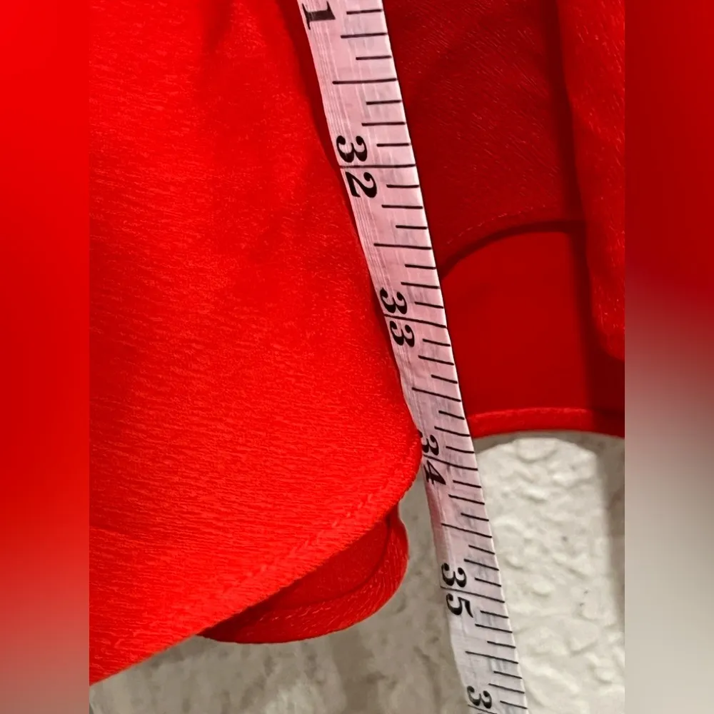 J.O.A Jennessa Red Ruffled Wrap Dress size Xsmall
NWT - Image 10