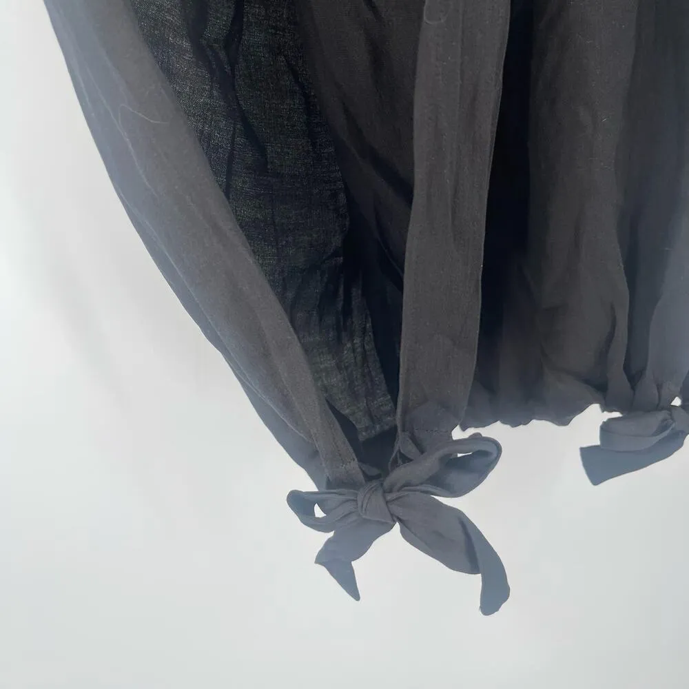 BOBI BLACK Pants Size Small Tie Jogger Style NWT Pull On Casual Minimalist Basic - Image 10