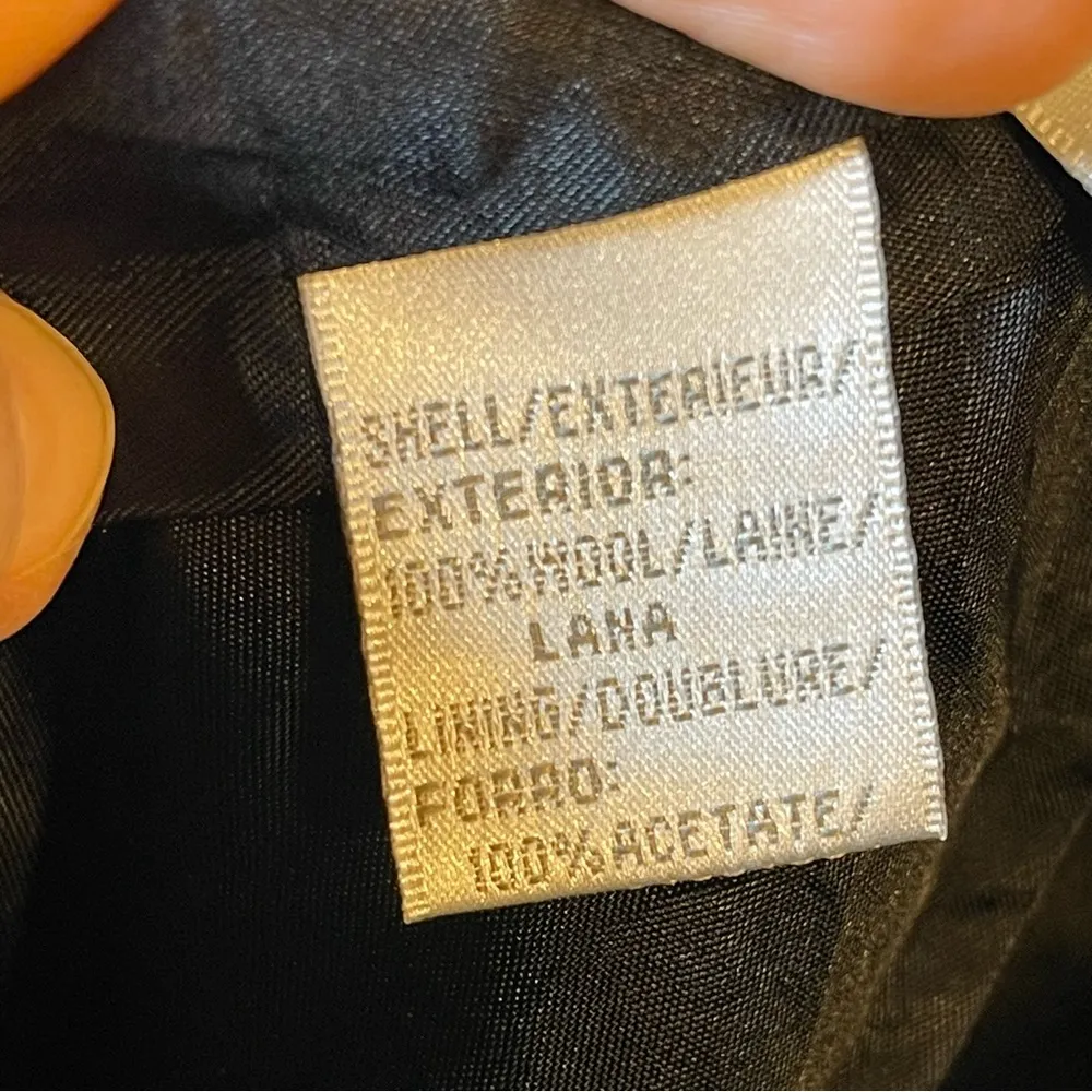 Jones New York vintage wool coat SZ:8 - Image 5