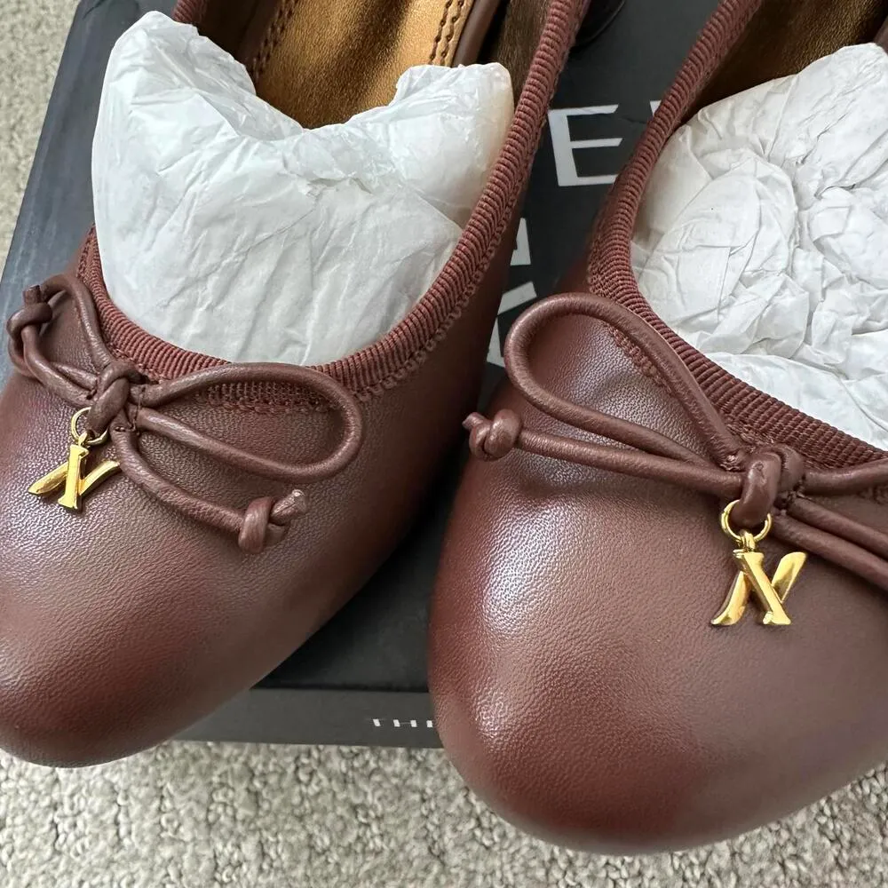 Naturalizer Sienna Blow Block Heel Leather Pump CAPPUCCINO BROWN Size 6.5/36.5EU - Image 7