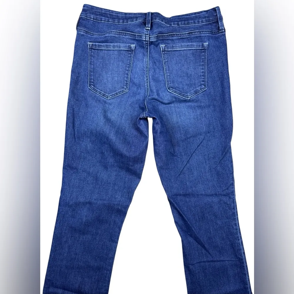 Athleta Sculptek Mid Rise Skinny Jean Dark Wash Womens 6 - Image 10