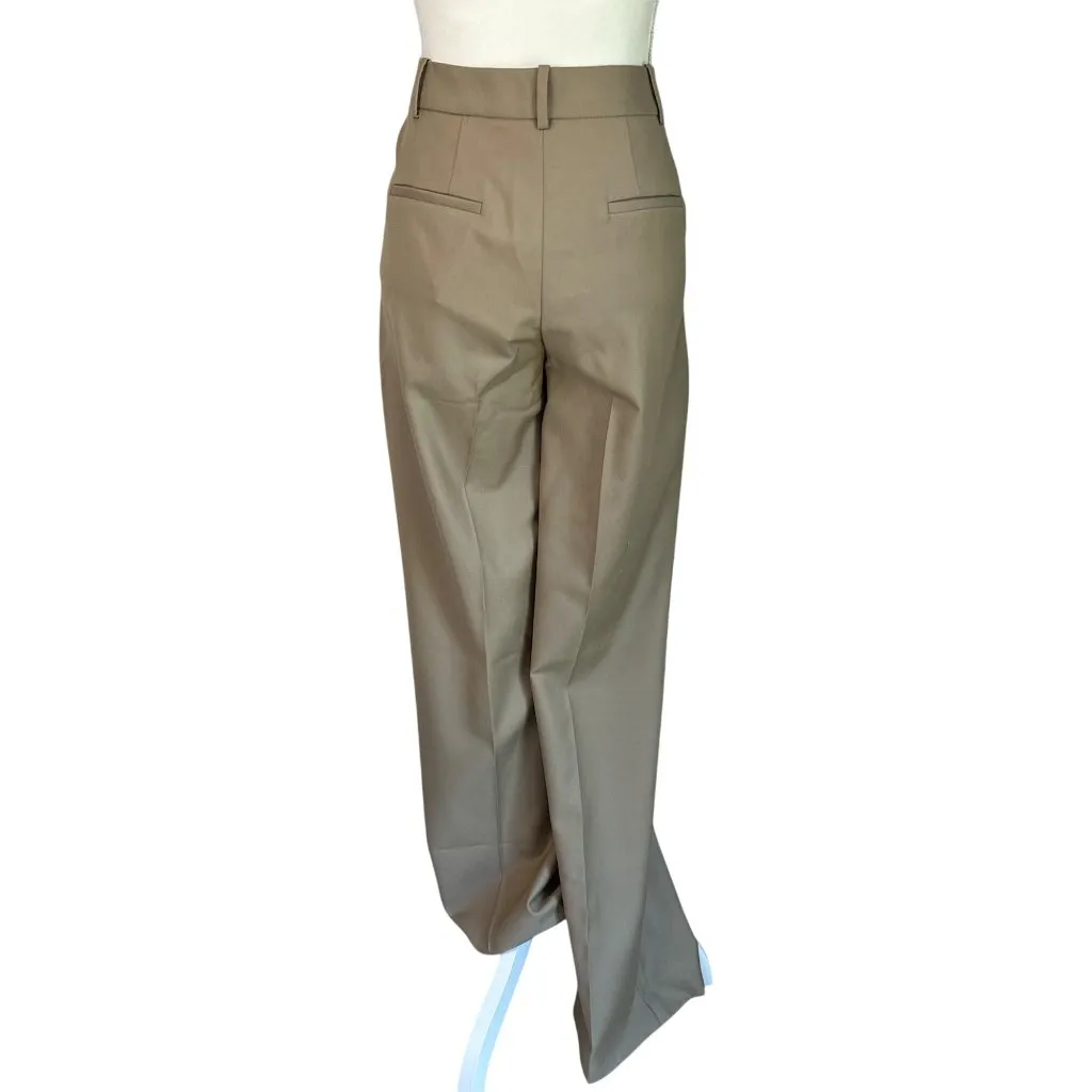 Loulou Studio Sbiru Pants in Beige XSmall New Womens Tailored Trousers Tan Size XS - Image 7