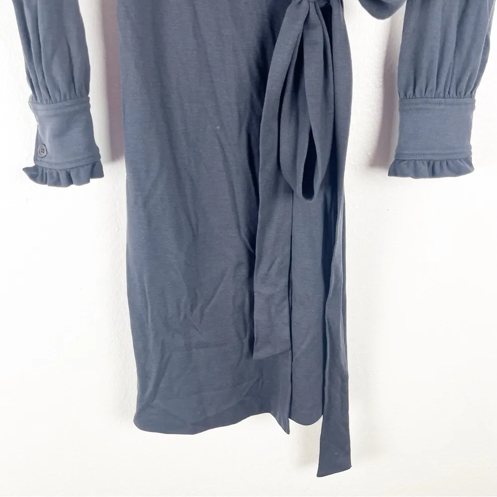 DIANE vonFURSTENBERG Volante 100% Wool Long Sleeves Wrap Dress, Size 8 - Image 10