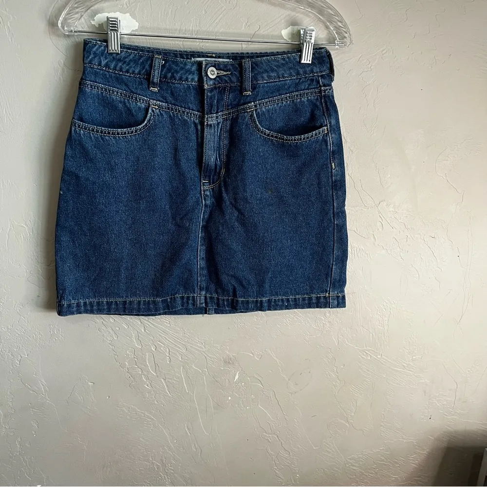 Hollister Ultra Hi Rise Denim Skirt - Image 2