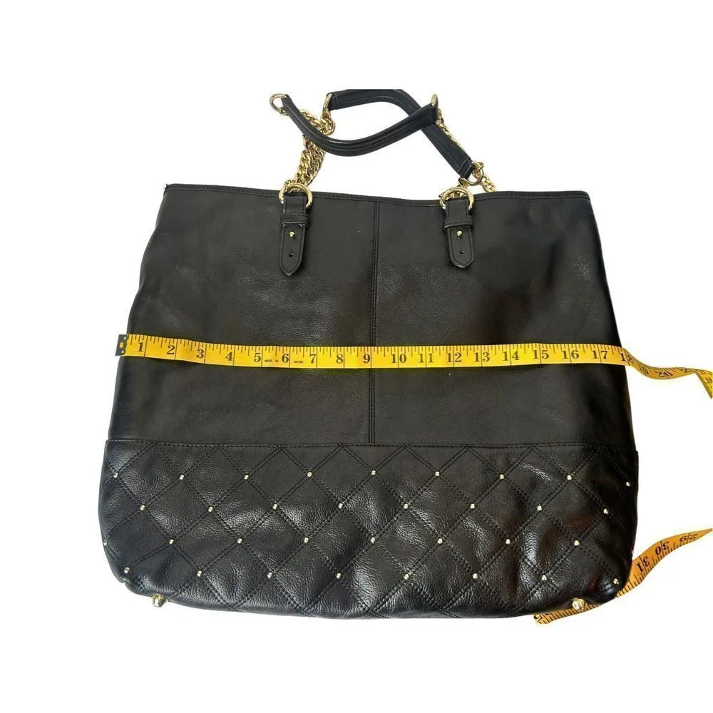 JUICY COUTURE Signature logo Tomi Frankie Leather Anja TOTE BAG handbag Purse bl - Image 6