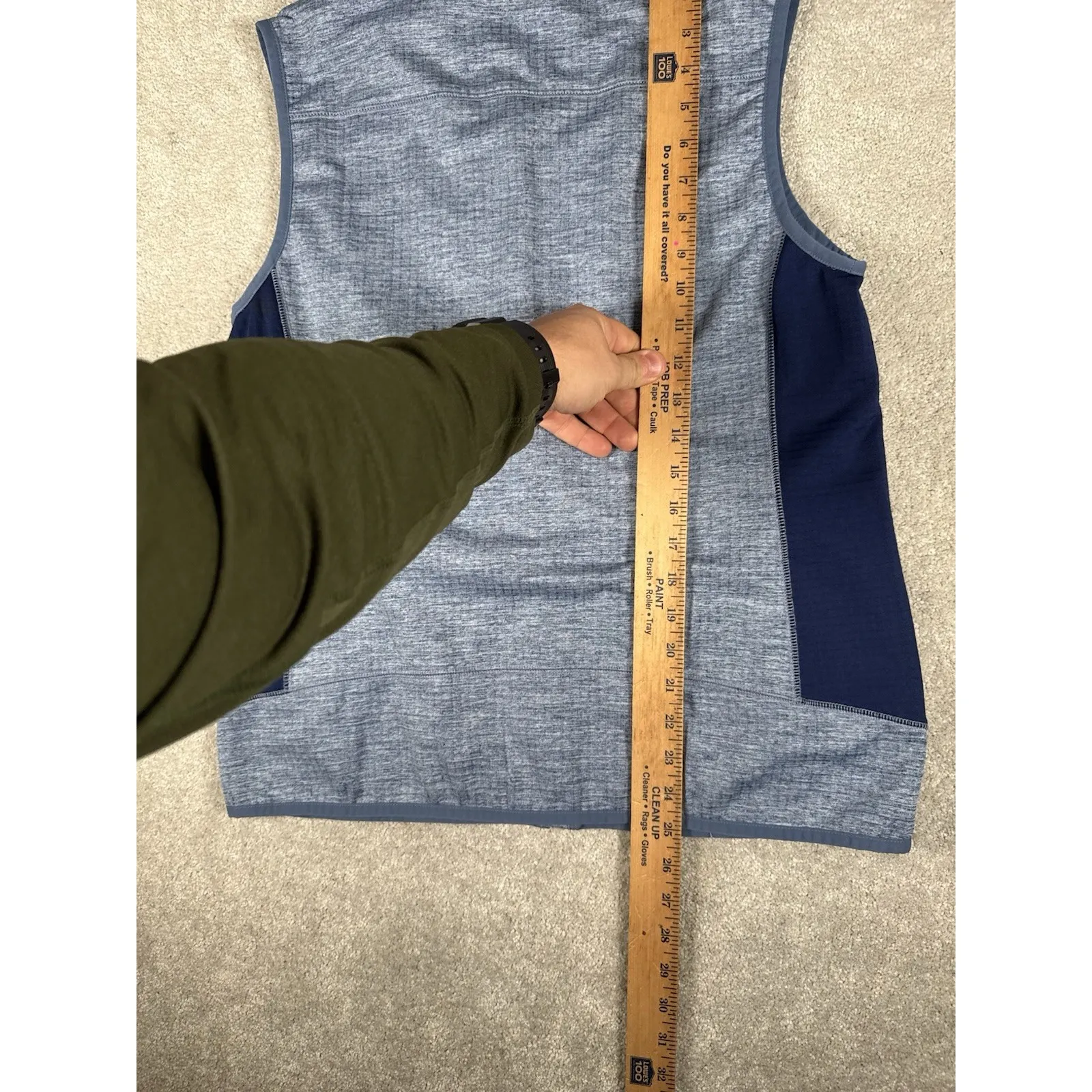 Vineyard Vines The New Fairwinds Vest Jacket Women's M Moonlight Blue - Image 8