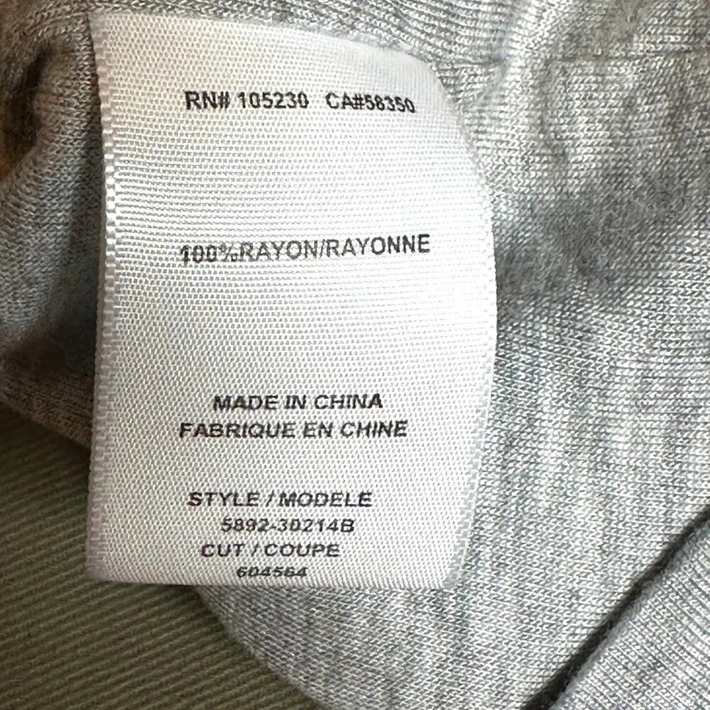 Soft Joie Bond B Sleeveless Jersey Mini Dress Heather Grey/Porcelain M Gray Size M - Image 14