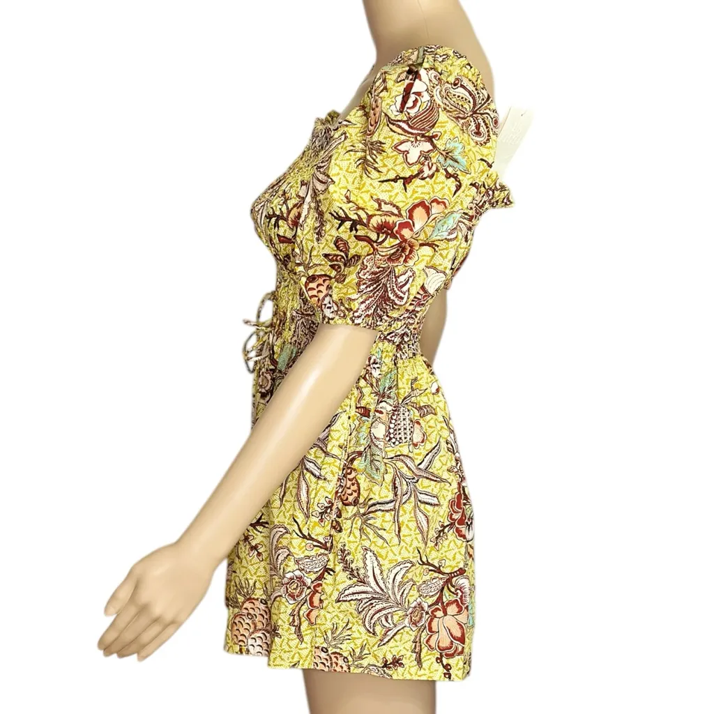 ULLA JOHNSON Arlo Playsuit, Calla Lily, 00 (US) - Image 8