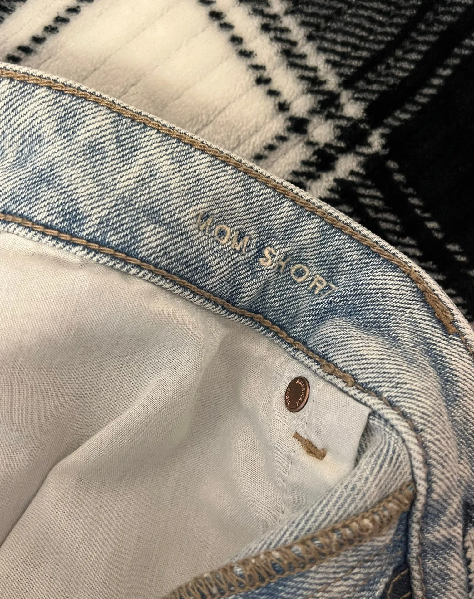 Mom High Rise Jean Shorts - Image 6