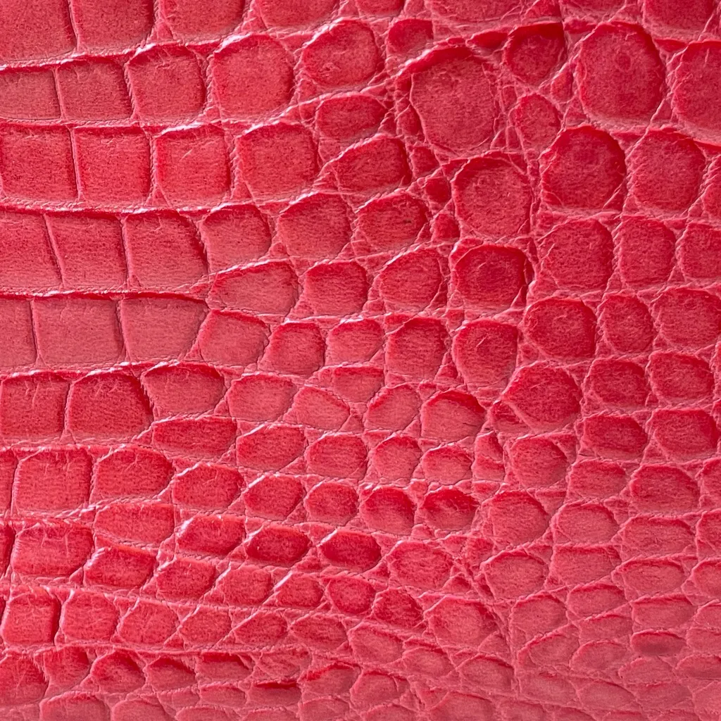 Talbots  Leather Wristlet in Raspberry Red - Image 2