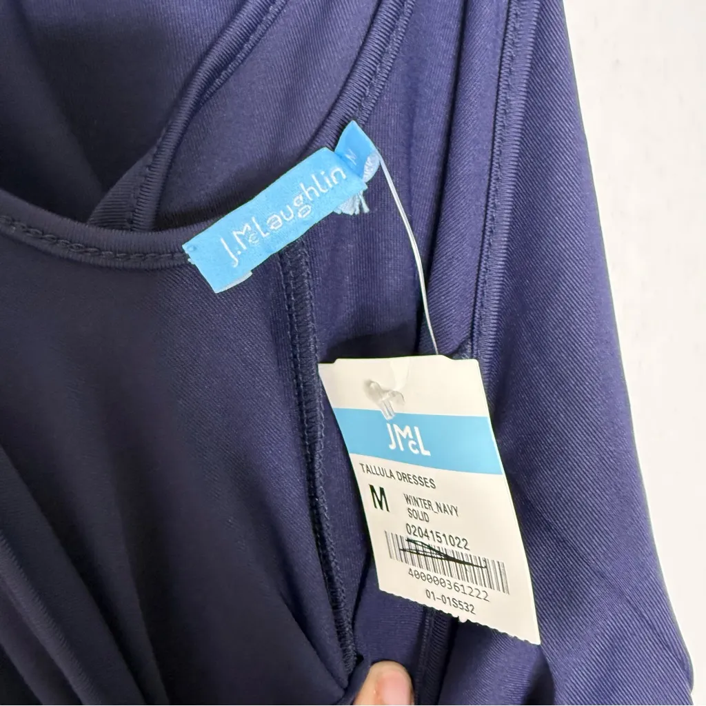 J. McLaughlin Tallula Athletic Dress – Size Medium – Winter Navy – NWT - Image 5