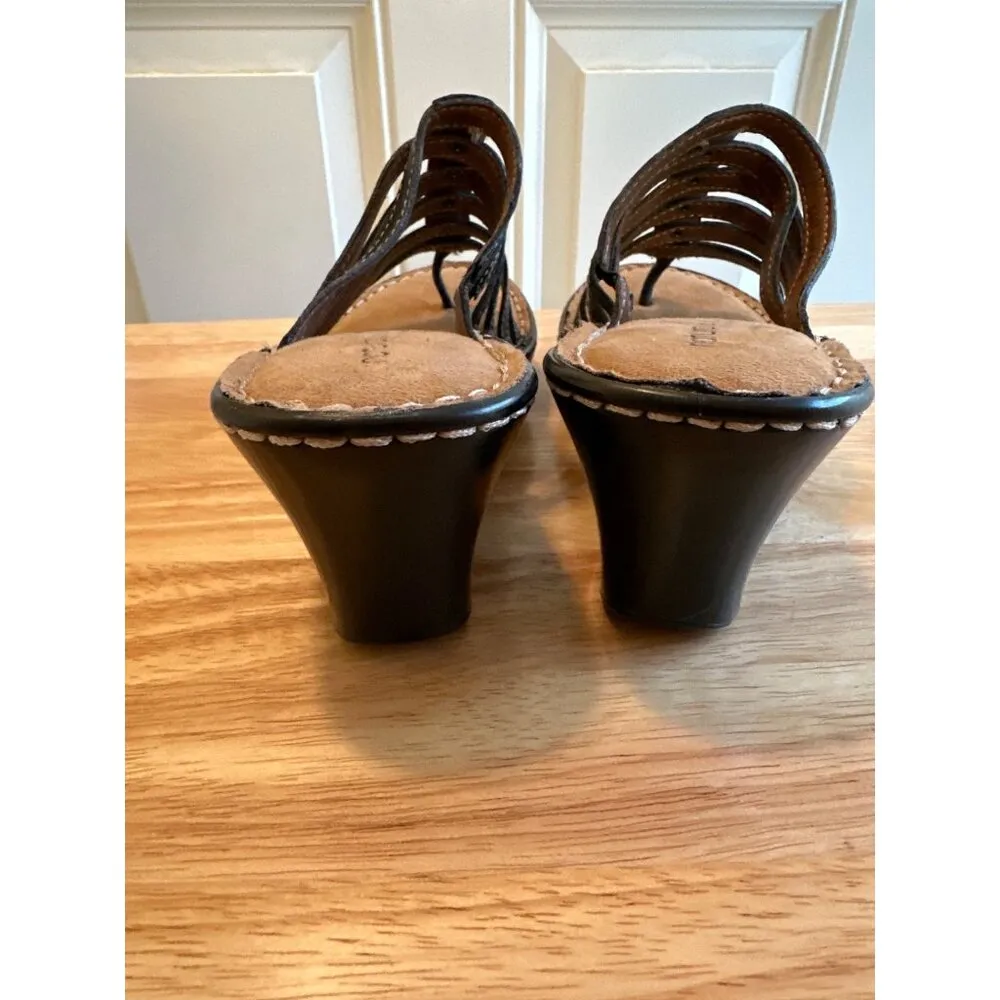 Natural Soul Women’s by Naturalizer Strappy Sandals Black Size 6.5 Sk2778 - Image 8