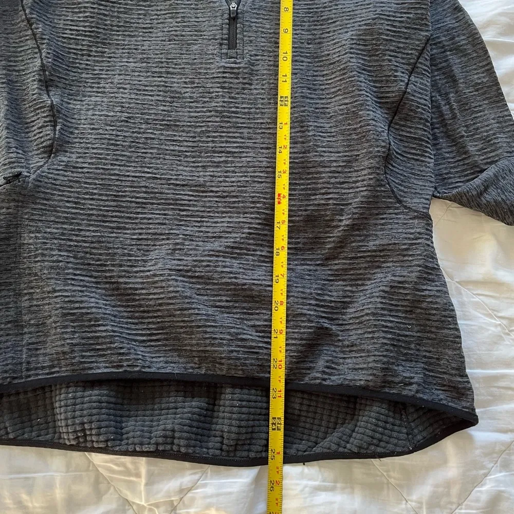 Charcoal Nike Dri Fit quarter zip - Image 4