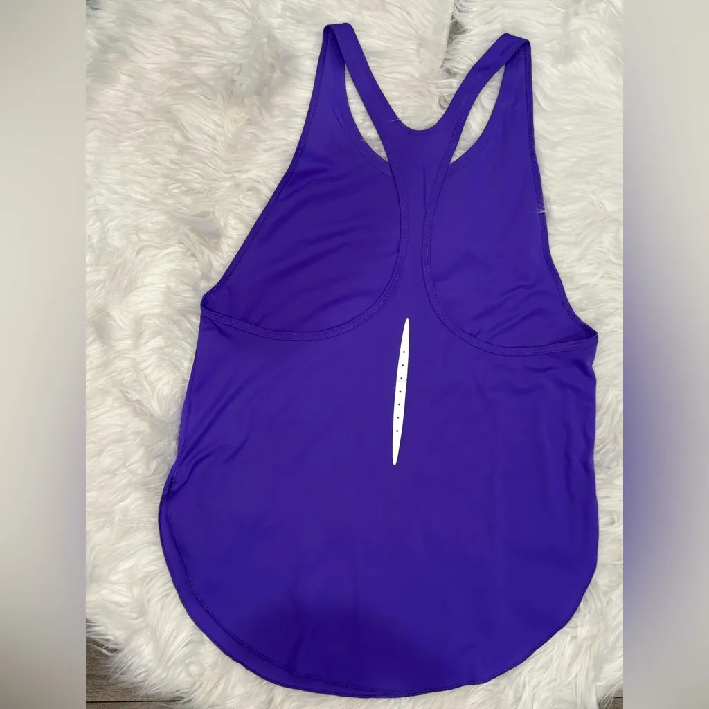 Nike Women's Purple Dri-Fit Top Size S - Image 2