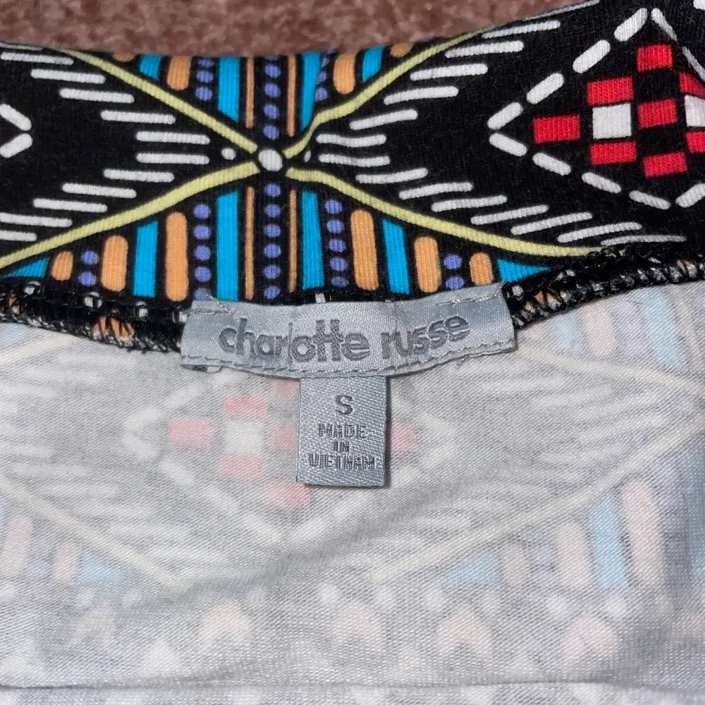 Charlotte Russe Aztec Print Mini Skirt - Image 3