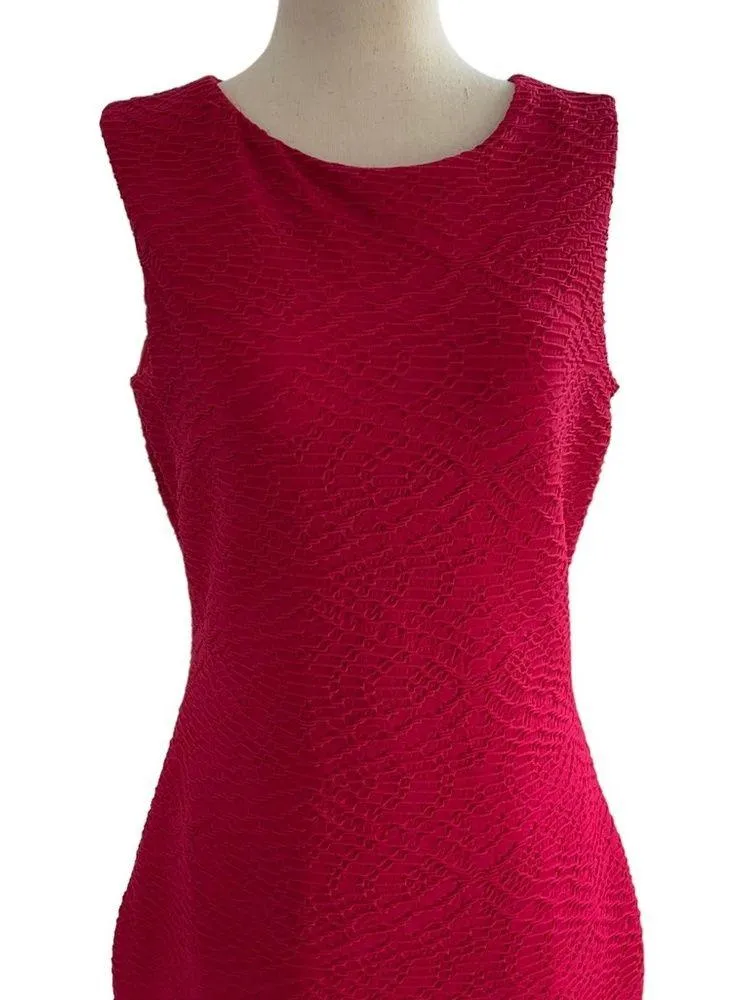 Calvin Klein Women’s Size 4 Bodycon Sheath Dress Pink #11•4 - Image 4
