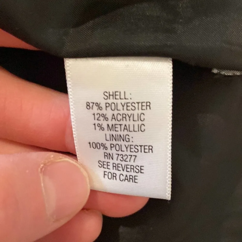 Dana Buchman Beaded Tweed Blazer w/ Metallic Gold Shimmer Thread EUC Sz 14 - Image 88