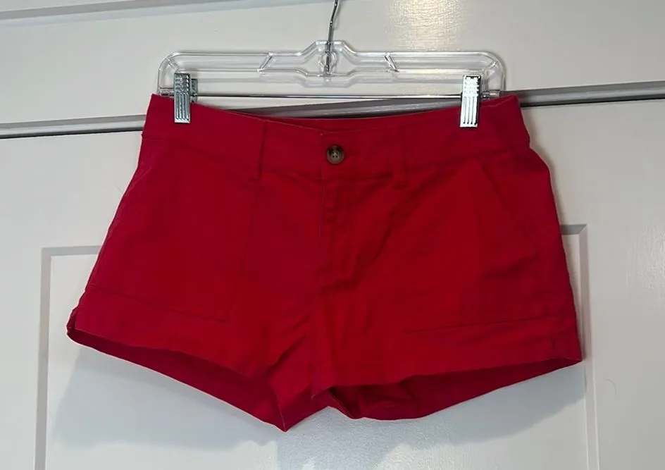 Arizona Jeans Women's dark pink shorts size 9. In great condition! - Image 1