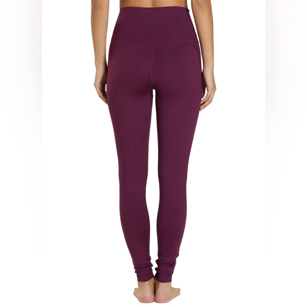 Girlfriend Collective Compressive High-Rise Pocket Legging 7/8 Plum – Size S - Image 3