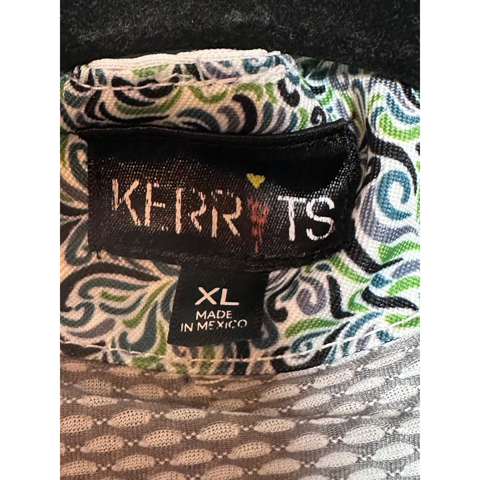 Kerrits Womens White Textured Equestrian Riding Polo Shirt Long Sleeve Preppy XL - Image 4