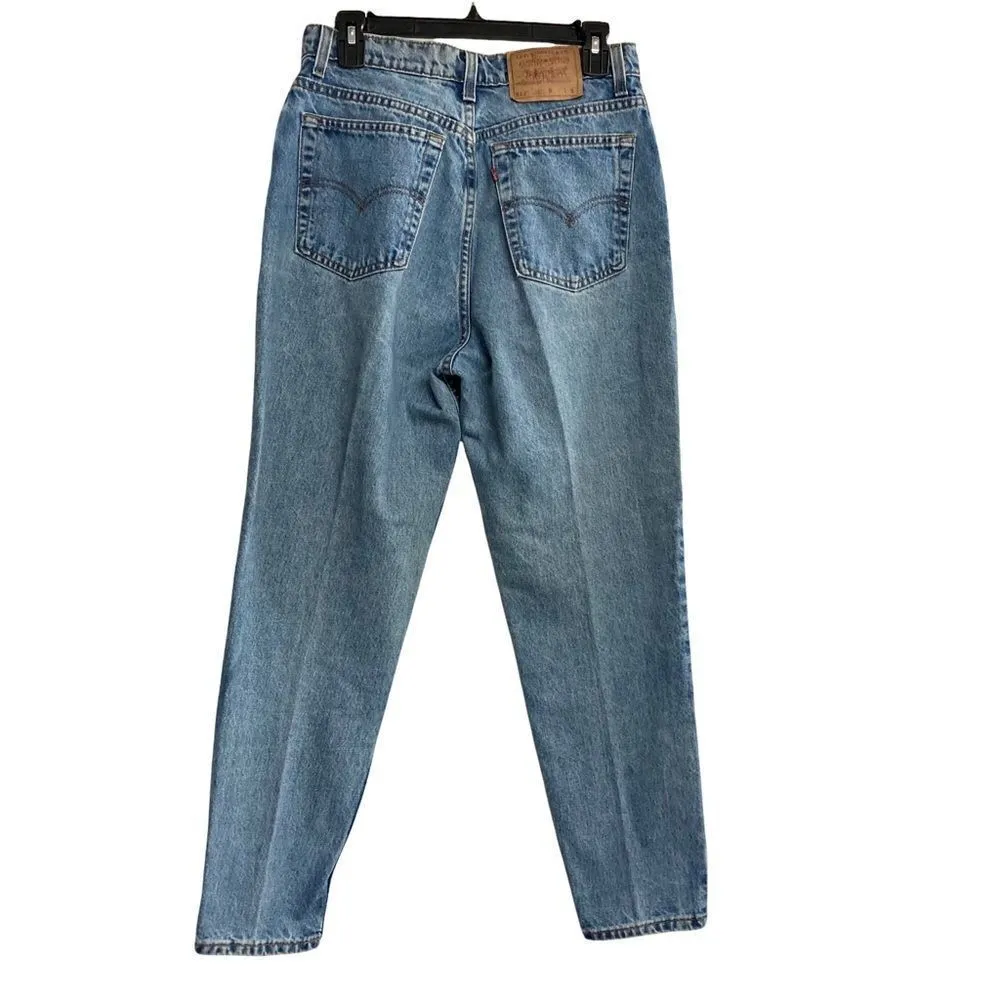 LEVI’S 512 VINTAGE Blue Made in the USA in June of‎ 1995 Women’s size 13 Short - Image 2