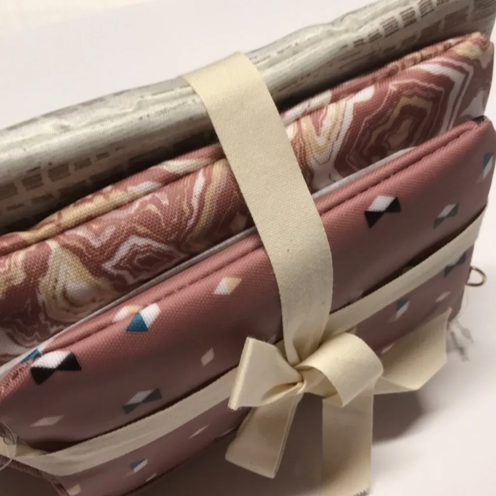 Cosmetic Bags by Sonia Kashuk Set of 3 multi NWT Pink - Image 7