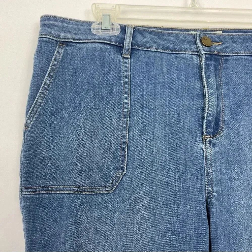 LOGO Lori‎ Goldstein Skinny Jeans Size 16 - Image 2