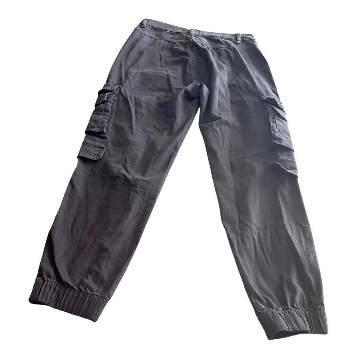 Refuge Women Black Cargo Jogger Pant Size M - Image 5